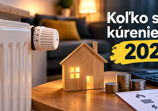 Koľko stojí kúrenie v roku 2026